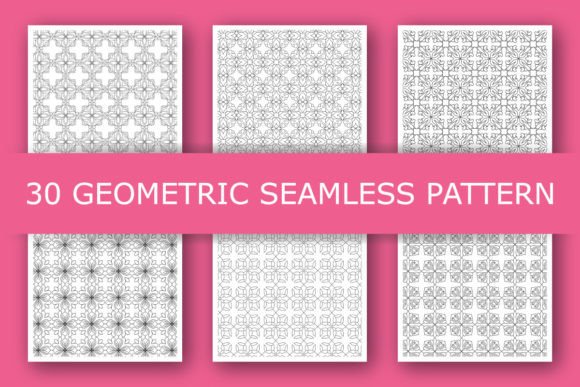 Geometric Patterned Background Set: A Designer's Toolkit for Bold Visuals