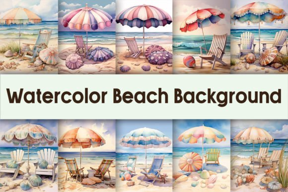 Watercolor Beach Background: A Designer's Guide to Coastal Creativity